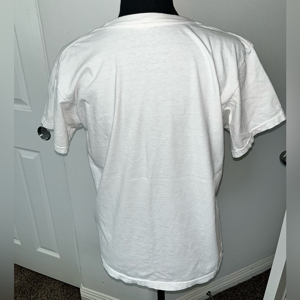 Nashville Tennessee Music City Graphic Tee Vintage-Inspired White T-Shirt - Picture 4 of 7